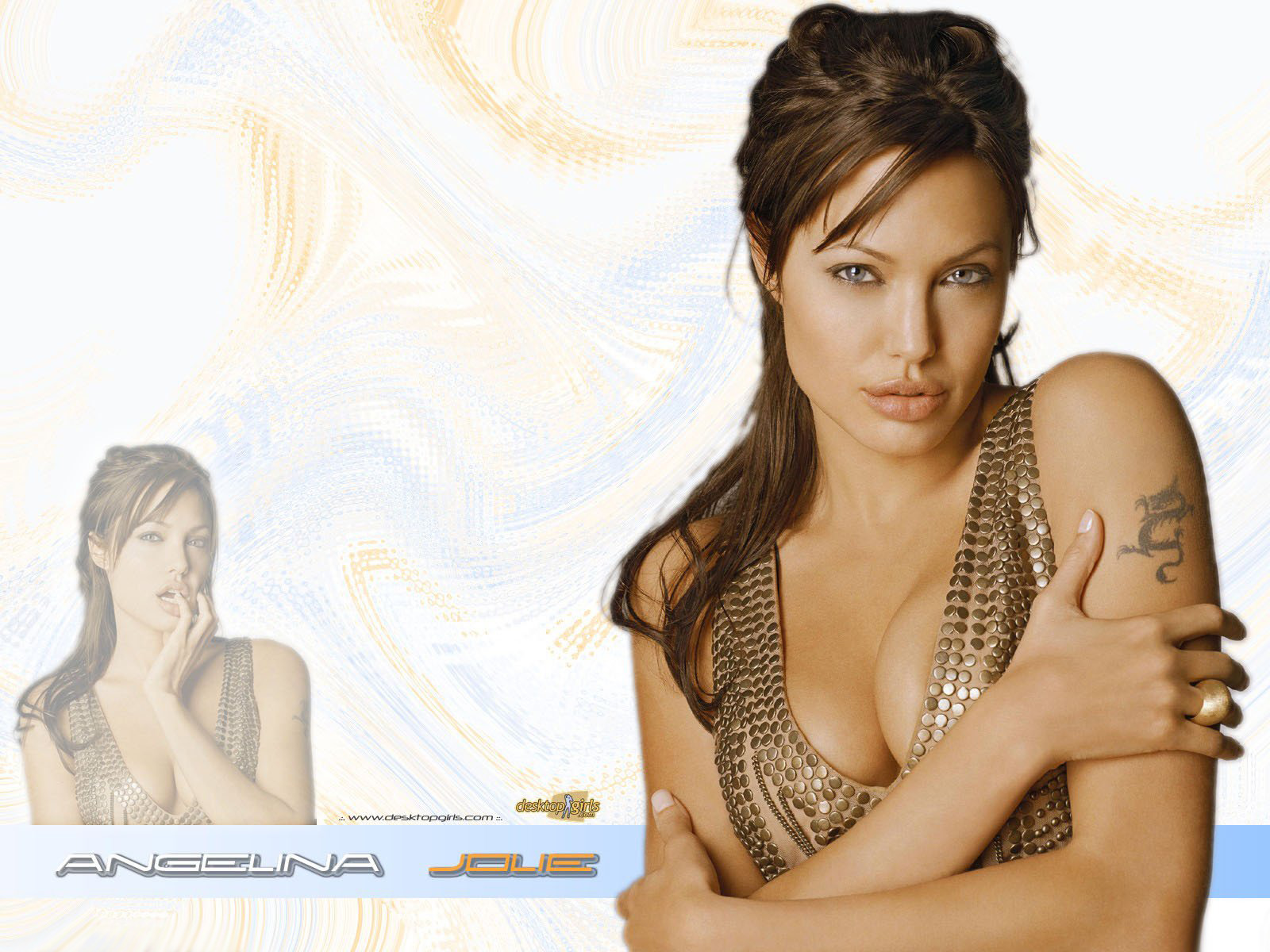 Упругая Грудь Анджелины Джоли – Изображая Бога 1997