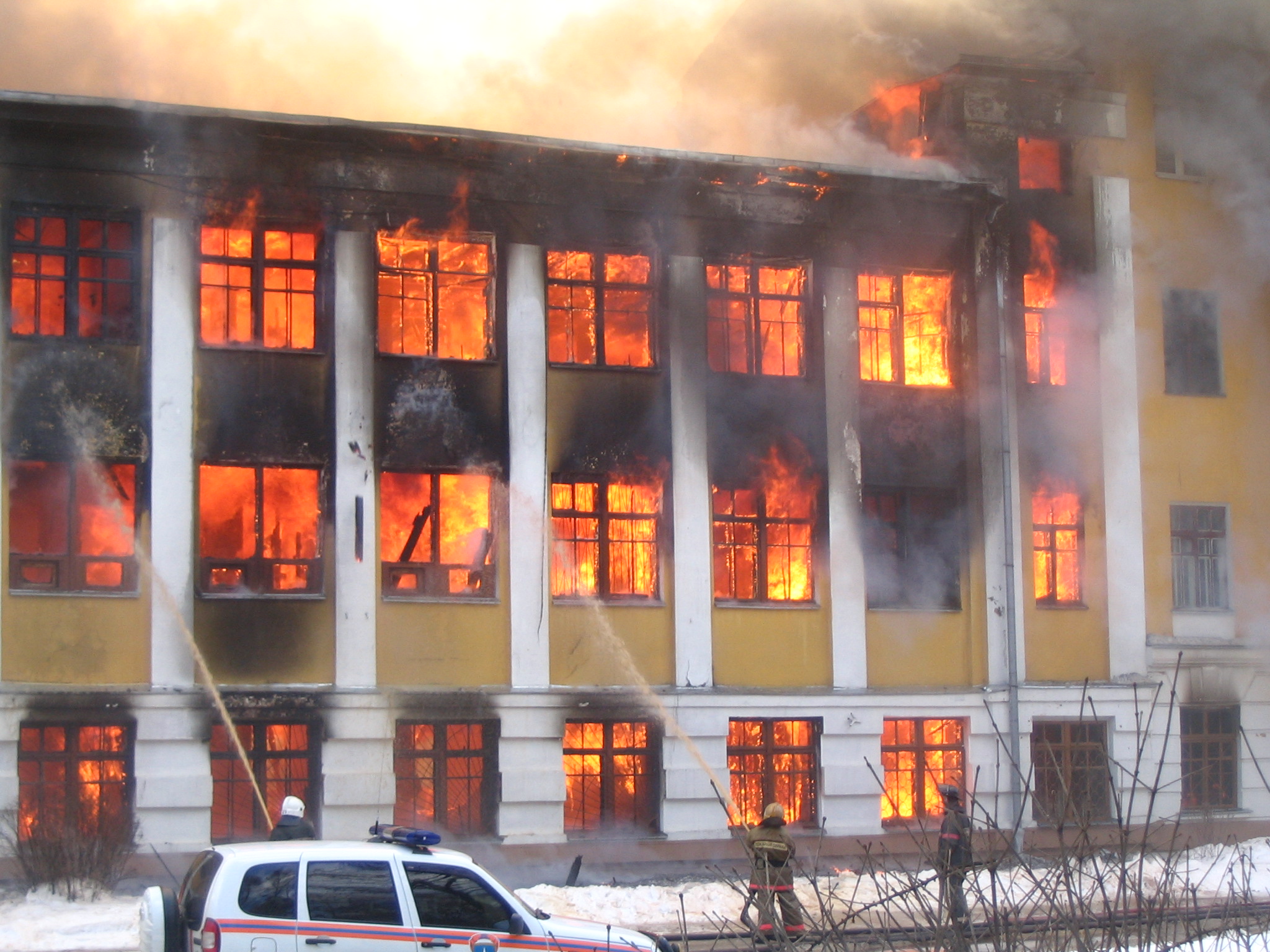 Пожары в зрелищных учреждениях