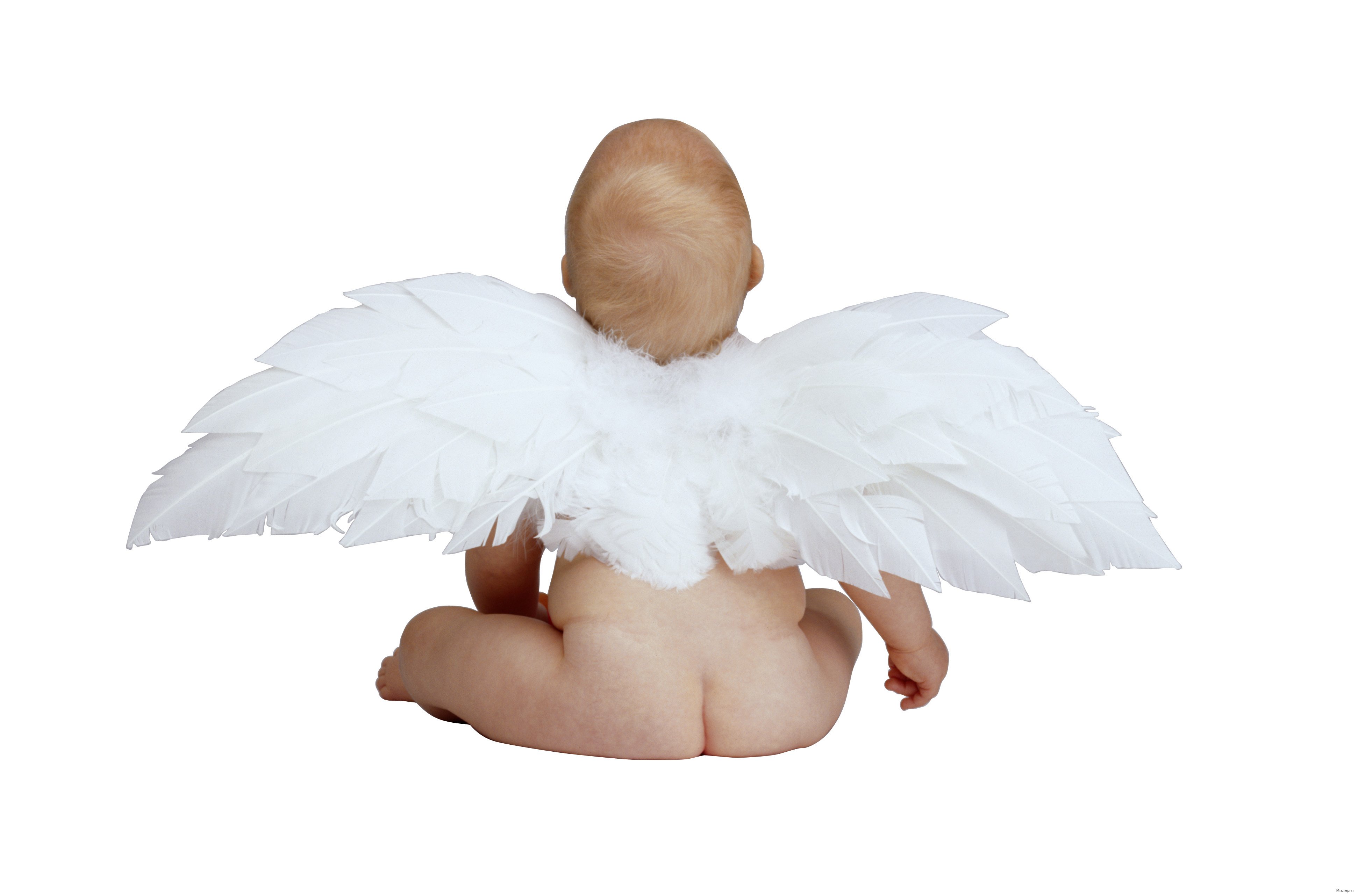 Ребенок с крыльями ангела